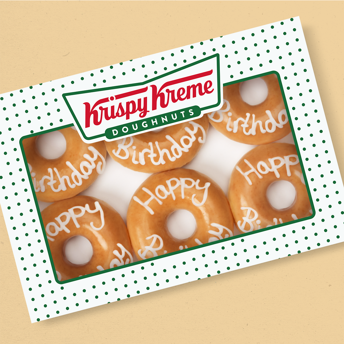 Say It With Krispy Kreme 6 Pack